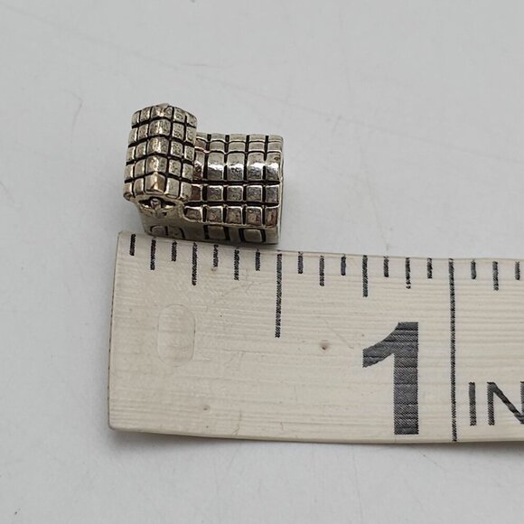 Sterling Silver Church Charm For European Bracelets Or Necklaces - Picture 5 of 5